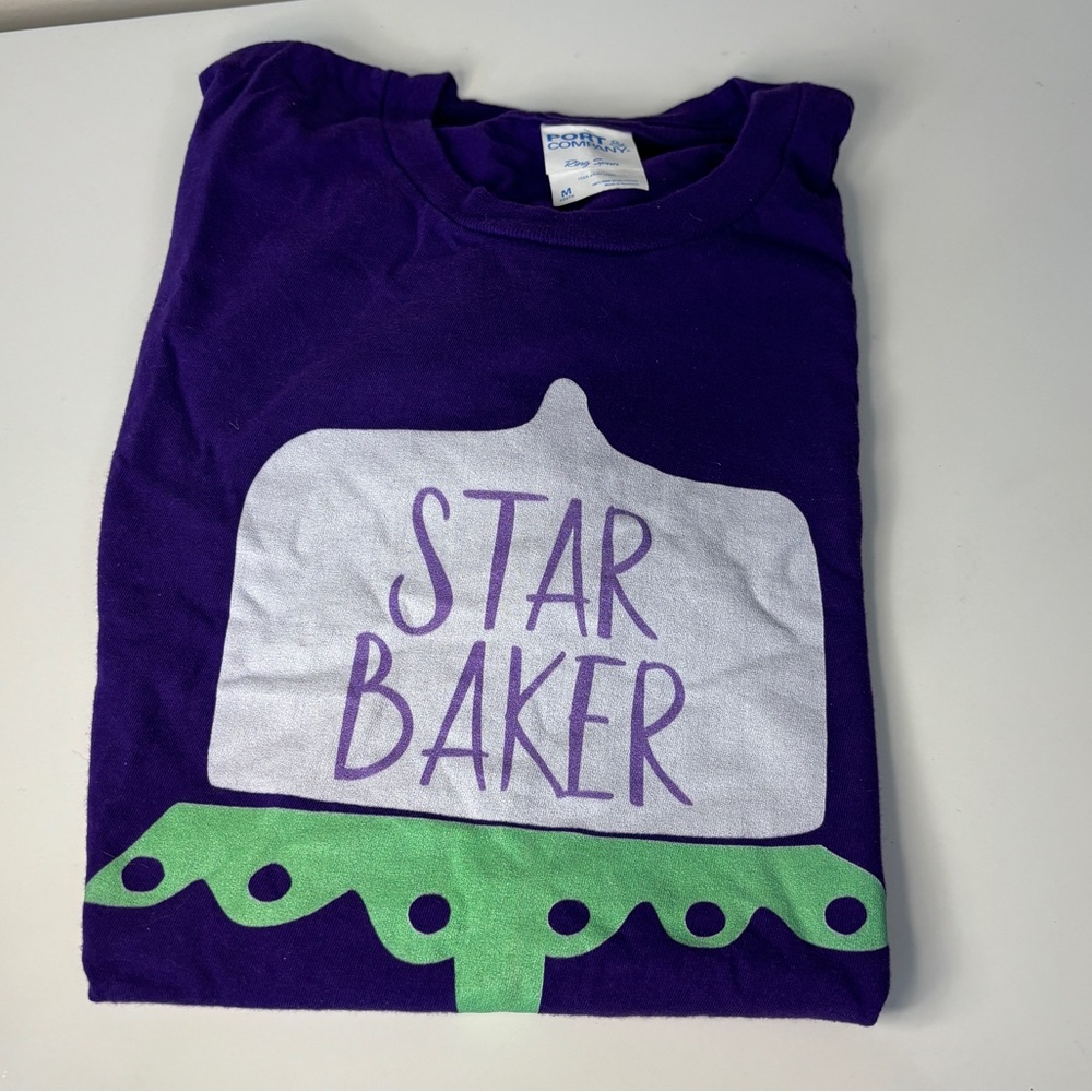 Star Baker T-Shirt YOUTH SIZE M NWOT